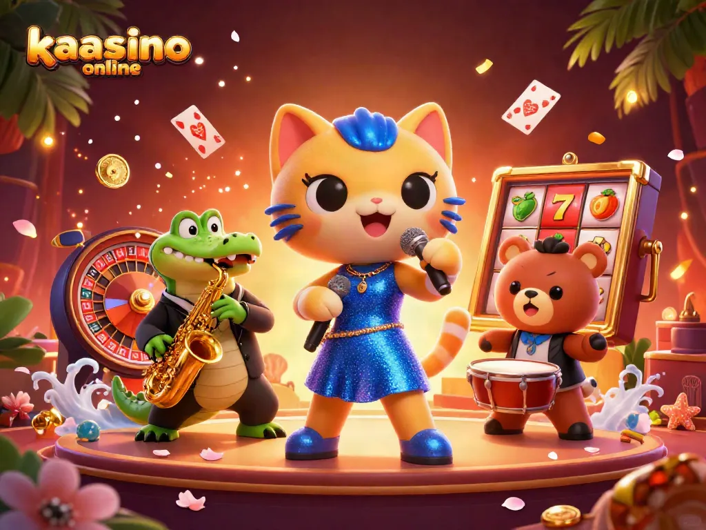 Enjoy thrilling gameplay at kaasino online with vibrant characters and casino elements.